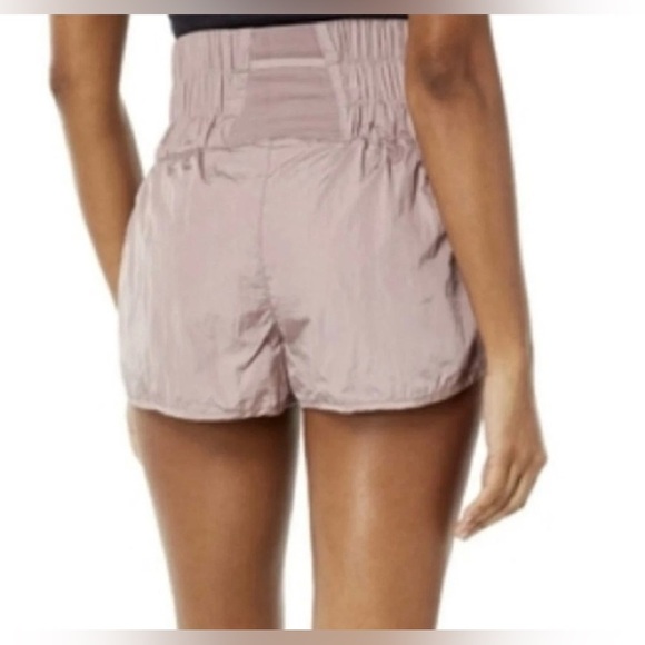 FP Movement The Way Home High Rise Shorts Built in Brief Mauve Size M - Picture 3 of 5